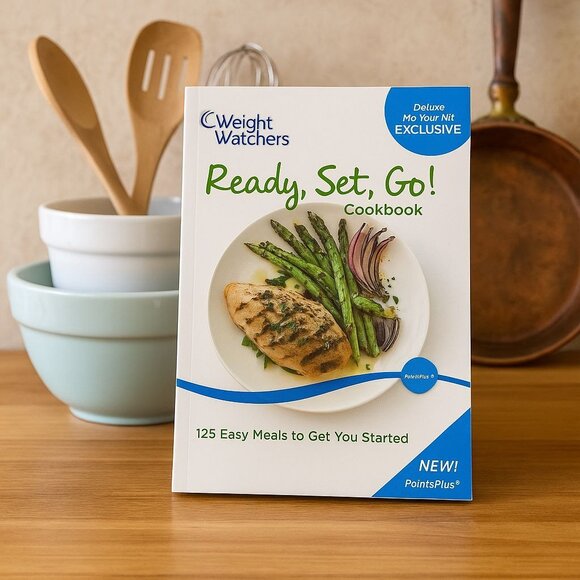 Weight Watchers Ready Set Go Cookbook 125 Easy Meals PointsPlus Recipes Diet - Picture 1 of 8